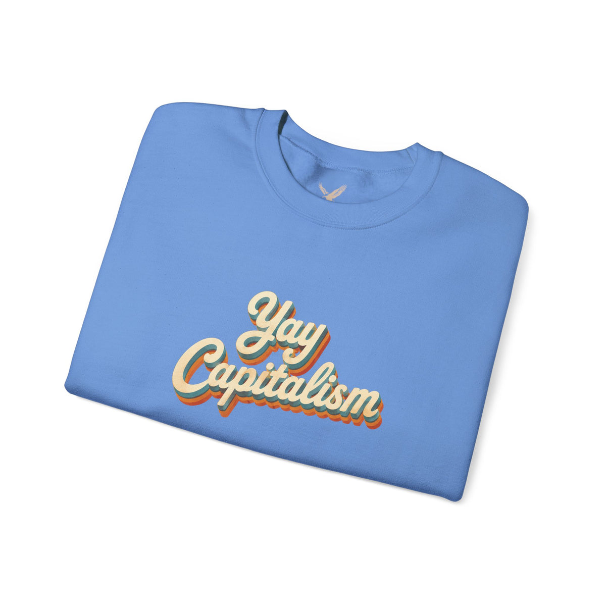 Yay Capitalism Retro - Crewneck Sweatshirt - Unisex