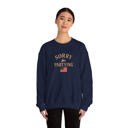 Sorry for Partying - Crewneck Sweatshirt - Unisex