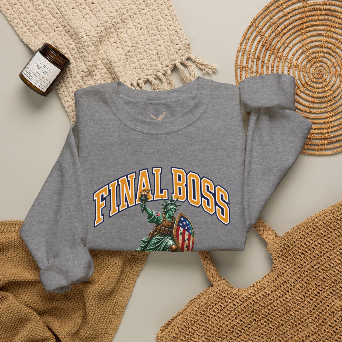 Final Boss - Crewneck Sweatshirt - Unisex