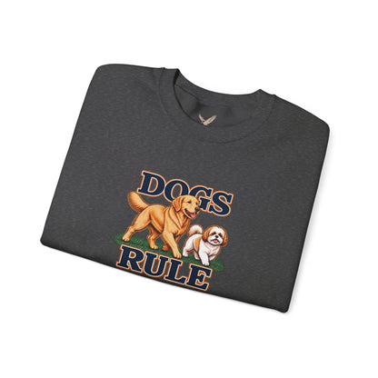 Dogs Rule - Crewneck Sweatshirt - Unisex