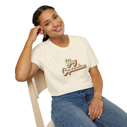 Yay Capitalism Retro - Short Sleeve T-Shirt - Unisex