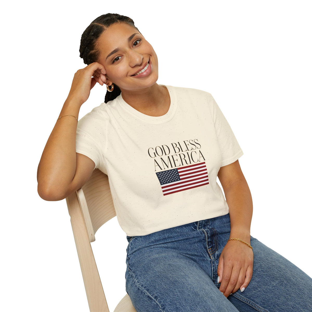 God Bless America (Lg) - Short Sleeve T-Shirt - Unisex