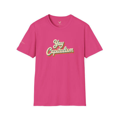 Yay Capitalism Retro - Short Sleeve T-Shirt - Unisex