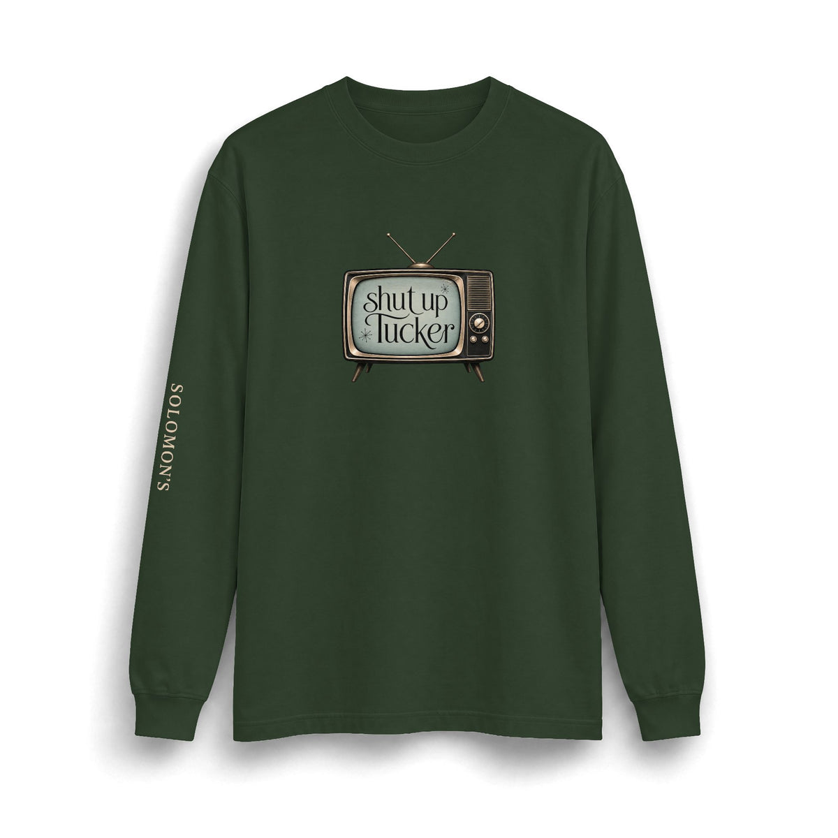 Shut Up Tucker TV - Long Sleeve T-Shirt - Unisex