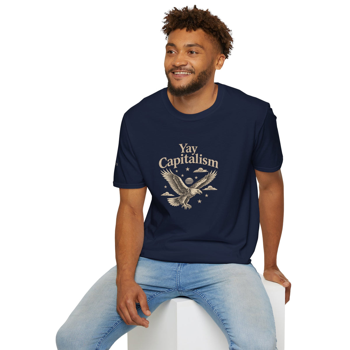 Yay Capitalism Eagle - Short Sleeve T-Shirt - Unisex