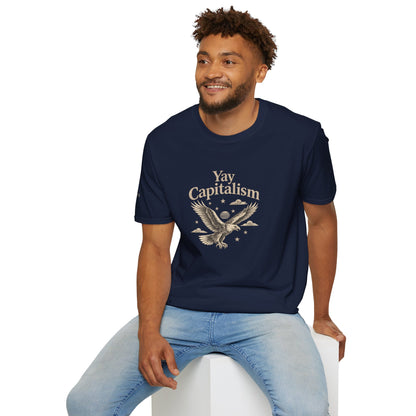 Yay Capitalism Eagle - Short Sleeve T-Shirt - Unisex