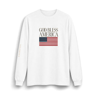 God Bless America (Lg) - Long Sleeve T-Shirt - Unisex