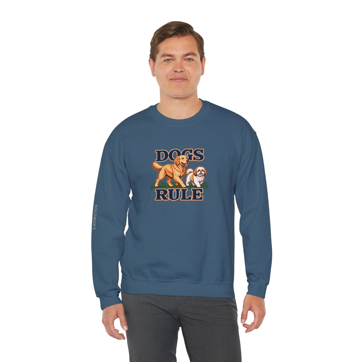 Dogs Rule - Crewneck Sweatshirt - Unisex