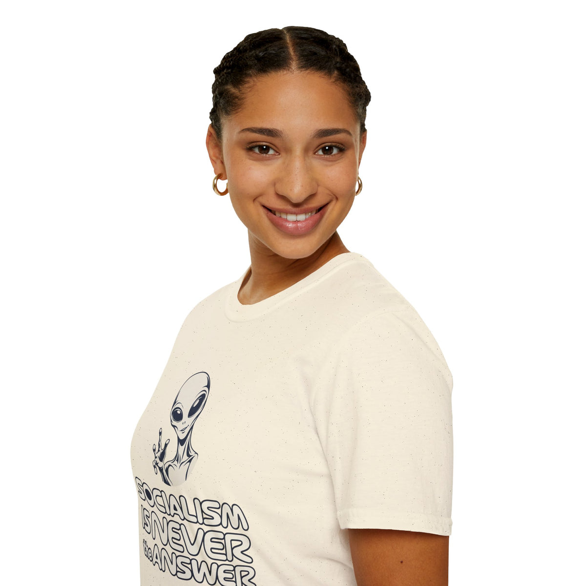 Friendly Alien - Short Sleeve T-Shirt - Unisex
