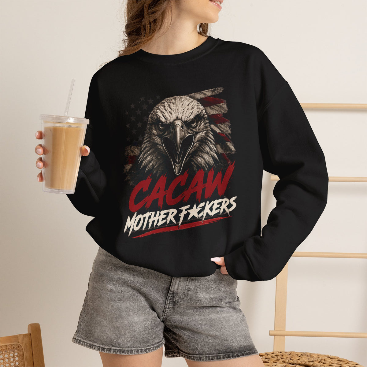 Cacaw Mofos - Crewneck Sweatshirt - Unisex
