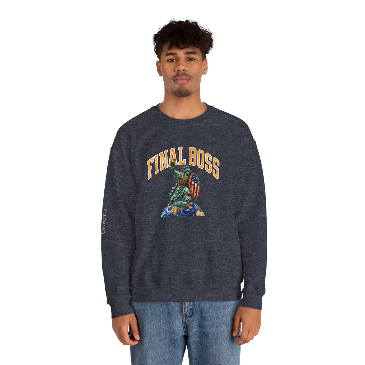 Final Boss - Crewneck Sweatshirt - Unisex