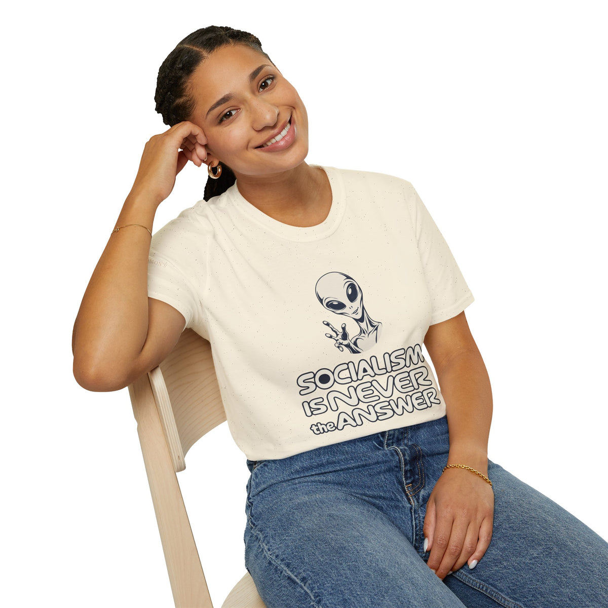 Friendly Alien - Short Sleeve T-Shirt - Unisex