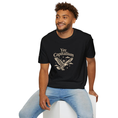 Yay Capitalism Eagle - Short Sleeve T-Shirt - Unisex