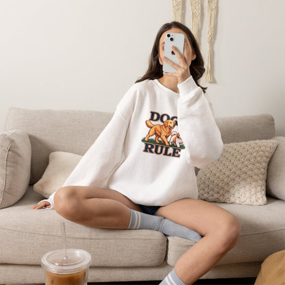 Dogs Rule - Crewneck Sweatshirt - Unisex