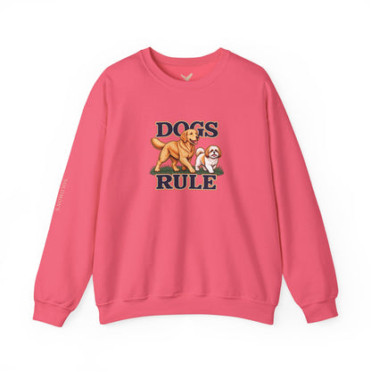 Dogs Rule - Crewneck Sweatshirt - Unisex