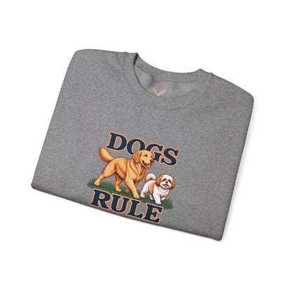 Dogs Rule - Crewneck Sweatshirt - Unisex