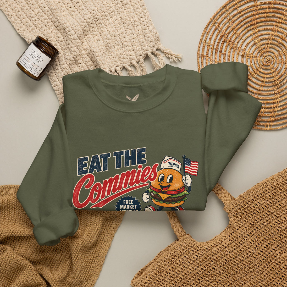 Eat the Commies - Crewneck Sweatshirt - Unisex