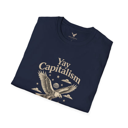 Yay Capitalism Eagle - Short Sleeve T-Shirt - Unisex