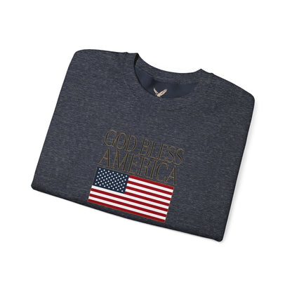 God Bless America Crewneck Sweatshirt - Unisex