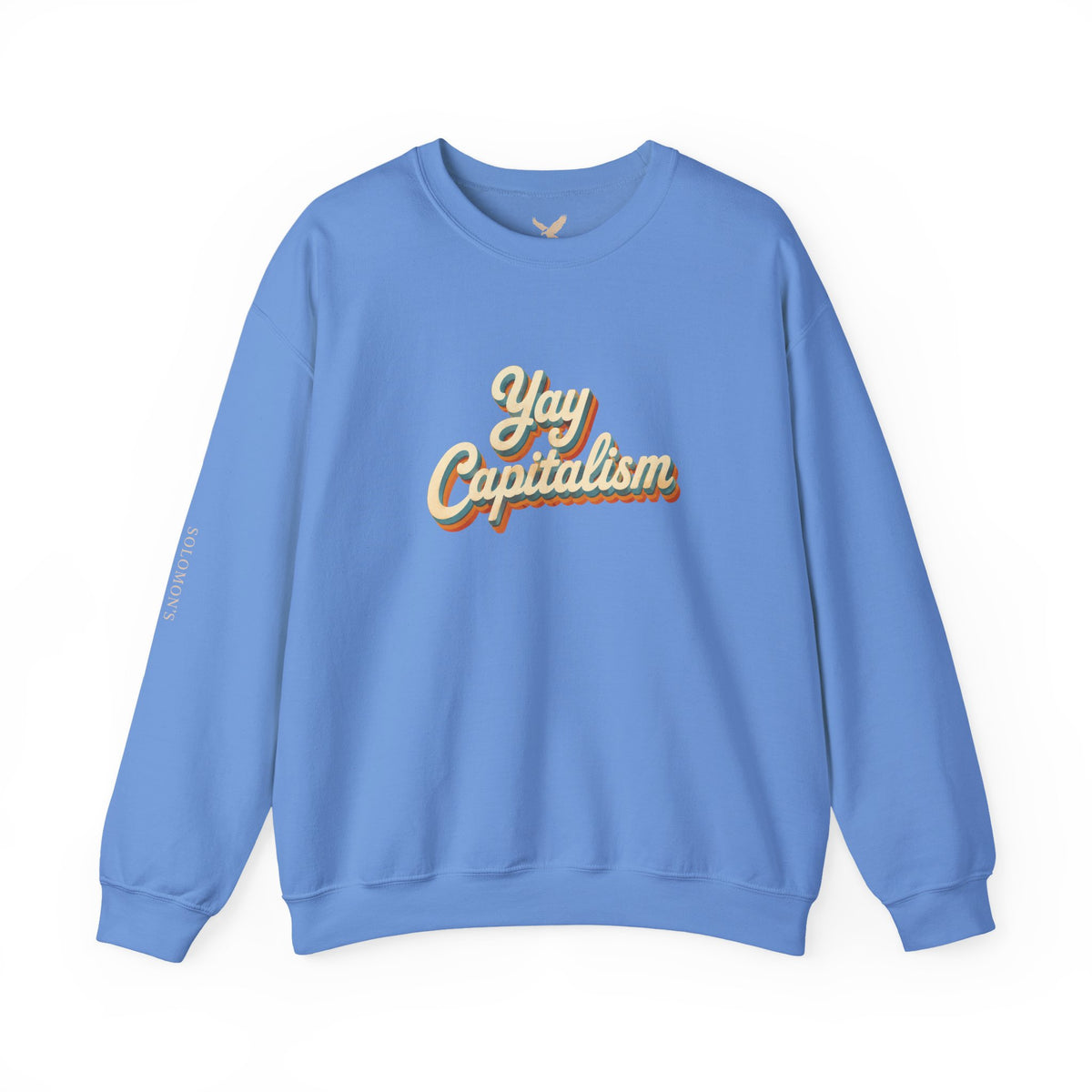 Yay Capitalism Retro - Crewneck Sweatshirt - Unisex