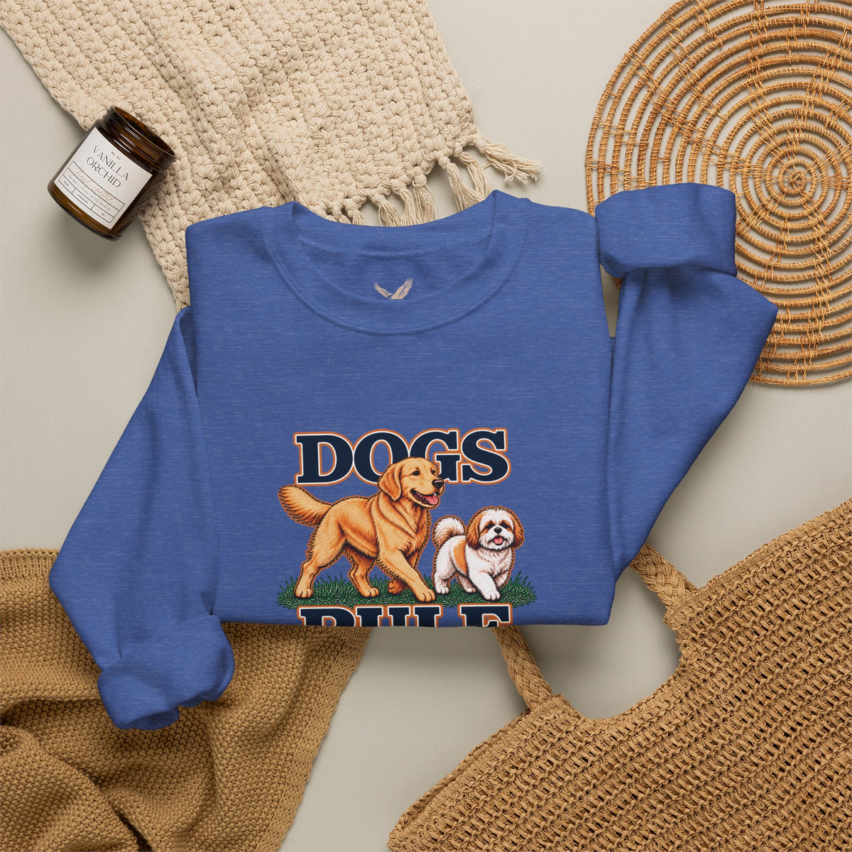 Dogs Rule - Crewneck Sweatshirt - Unisex