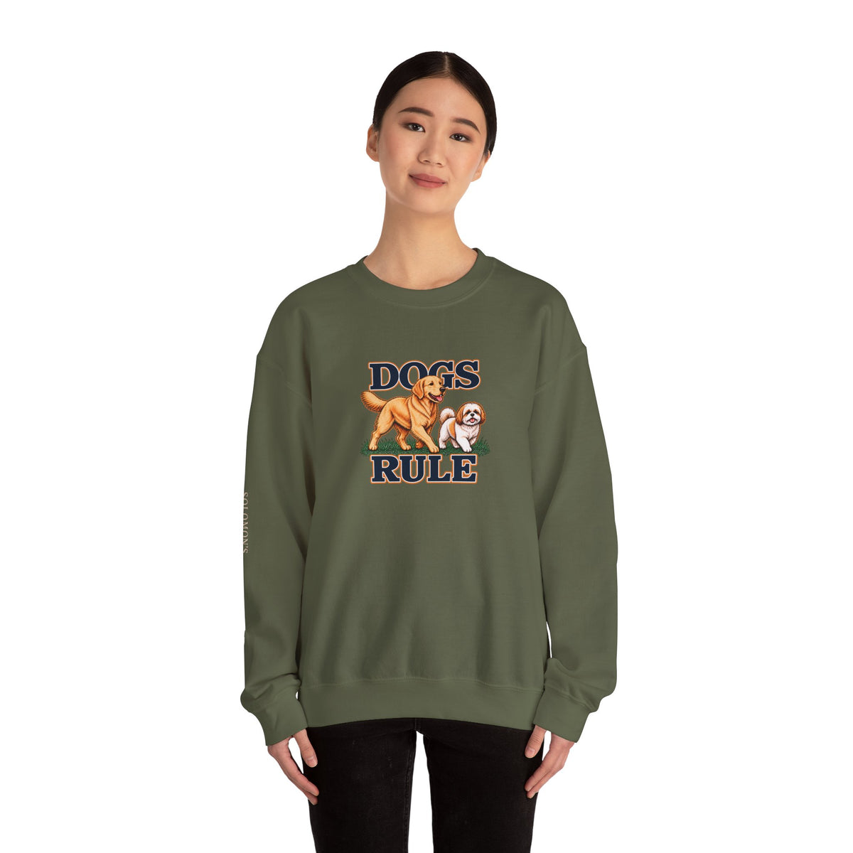 Dogs Rule - Crewneck Sweatshirt - Unisex