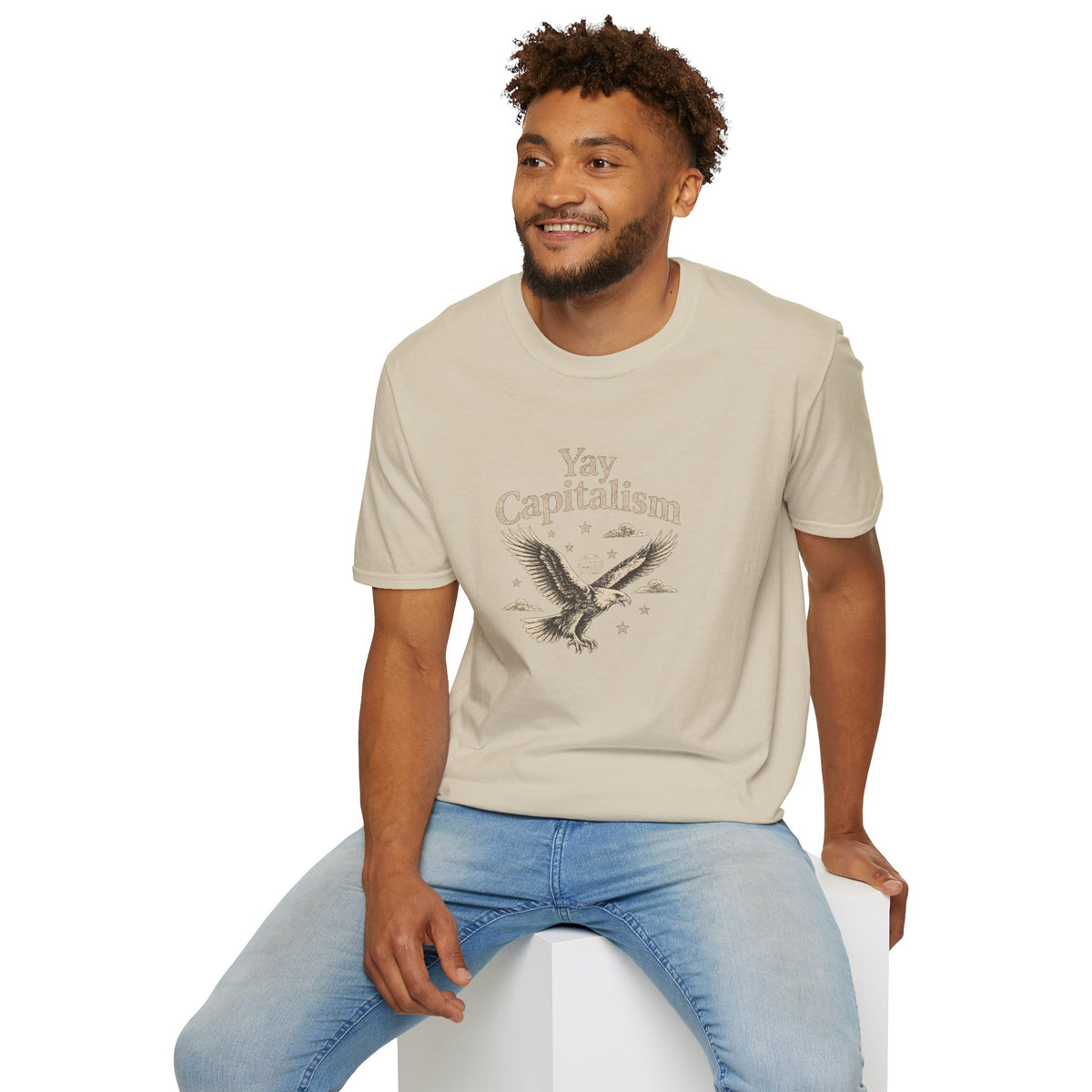 Yay Capitalism Eagle - Short Sleeve T-Shirt - Unisex