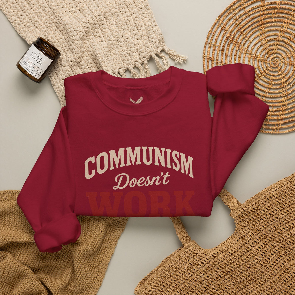 Communism Doesn't Work - Crewneck Sweatshirt - Unisex
