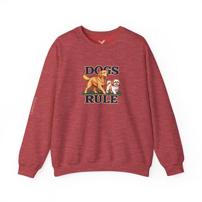 Dogs Rule - Crewneck Sweatshirt - Unisex