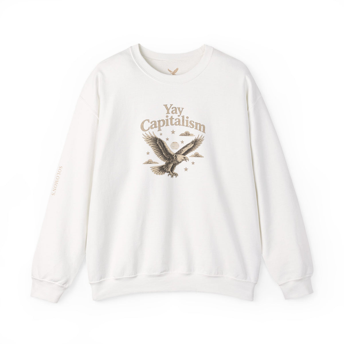 Yay Capitalism Eagle - Crewneck Sweatshirt - Unisex