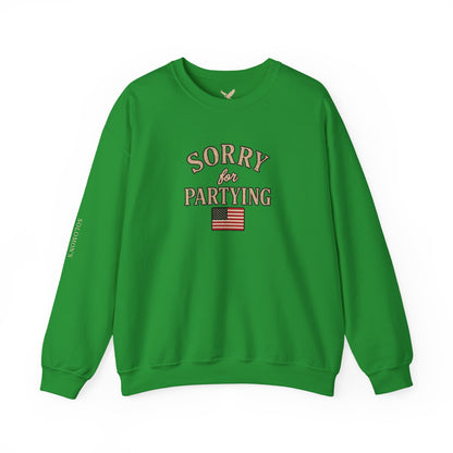 Sorry for Partying - Crewneck Sweatshirt - Unisex