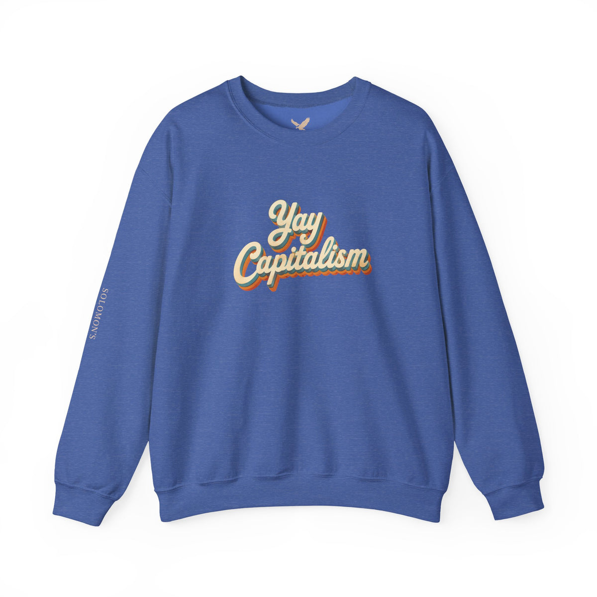 Yay Capitalism Retro - Crewneck Sweatshirt - Unisex