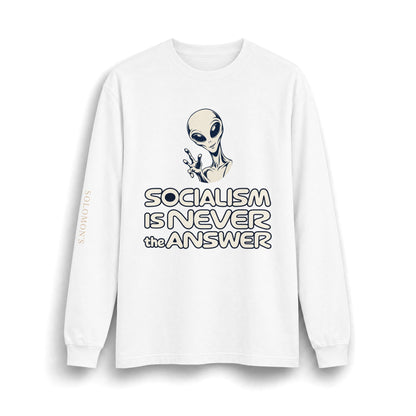 Friendly Alien - Long Sleeve T-Shirt - Unisex