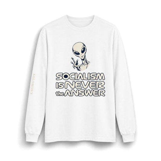 Friendly Alien - Long Sleeve T-Shirt - Unisex
