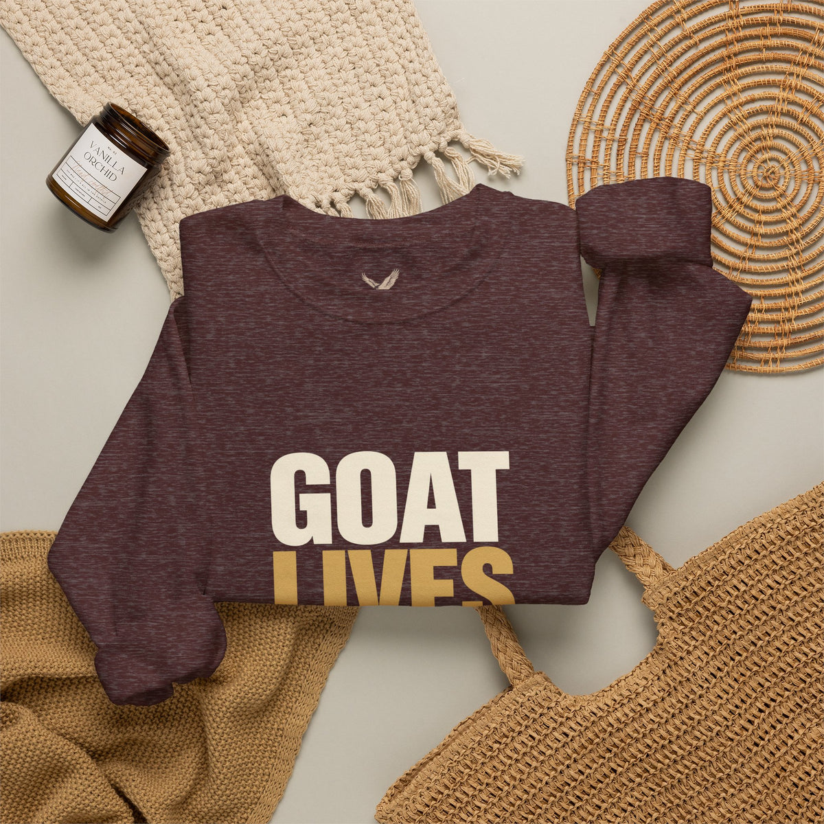 Goat Lives Matter - Crewneck Sweatshirt - Unisex