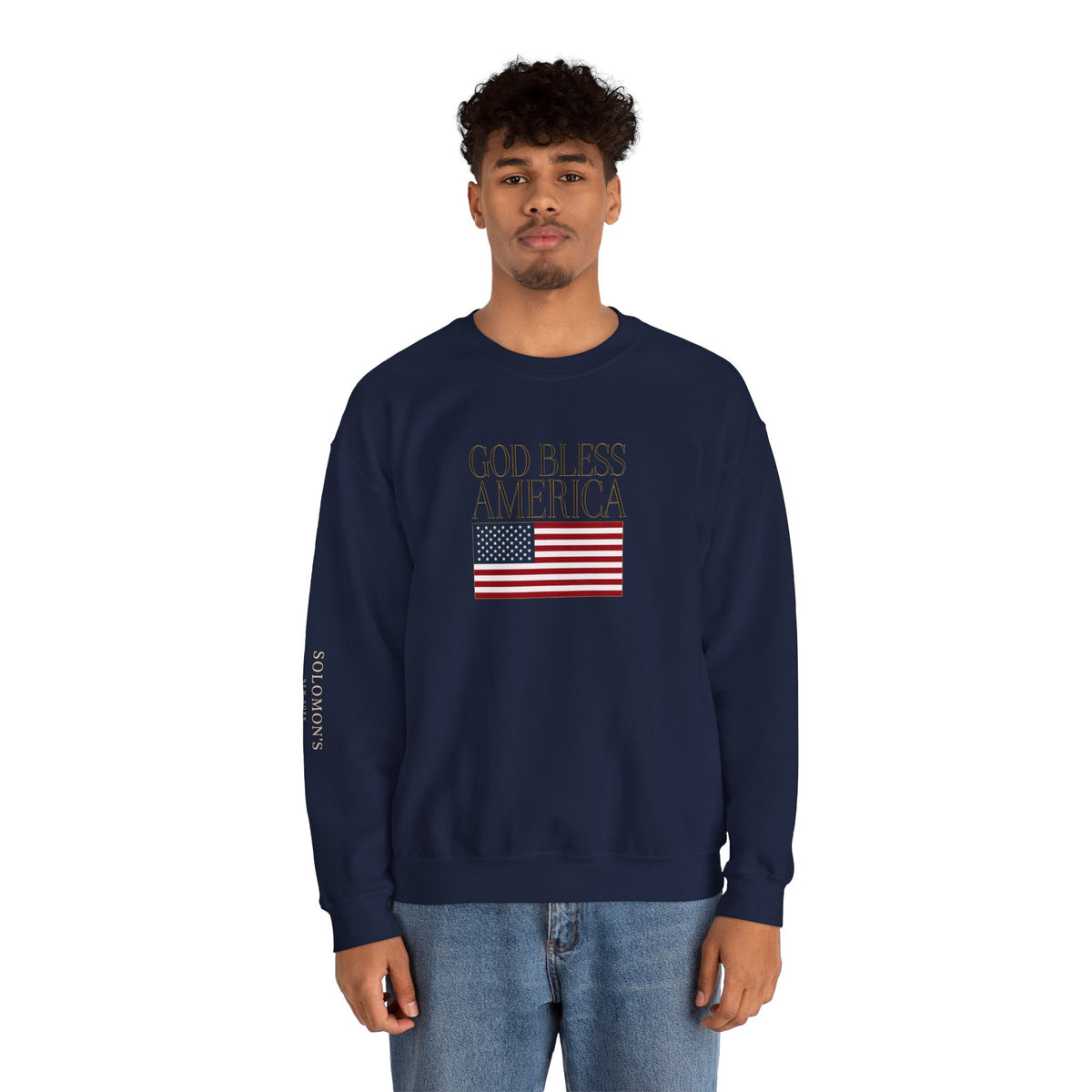 God Bless America Crewneck Sweatshirt - Unisex