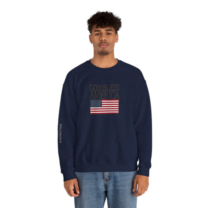 God Bless America Crewneck Sweatshirt - Unisex