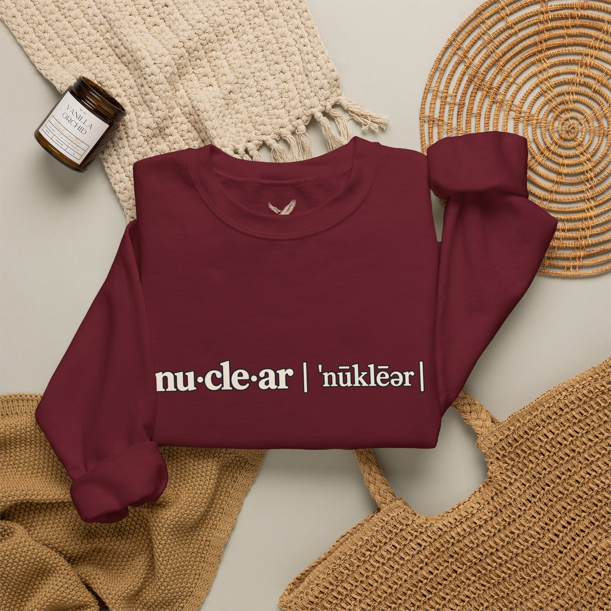 nu-cle-ar - Crewneck Sweatshirt - Unisex