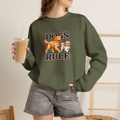 Dogs Rule - Crewneck Sweatshirt - Unisex