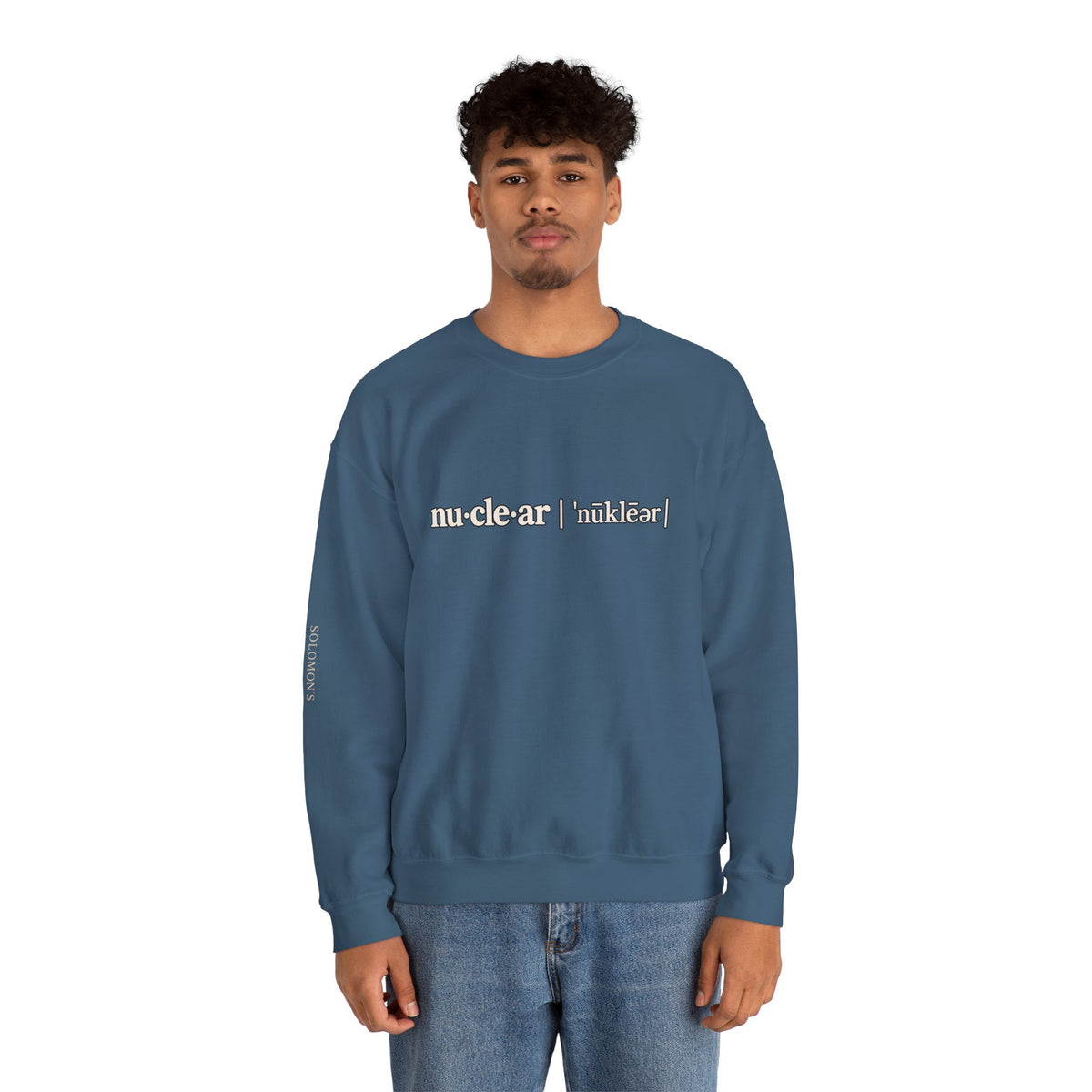 nu-cle-ar - Crewneck Sweatshirt - Unisex