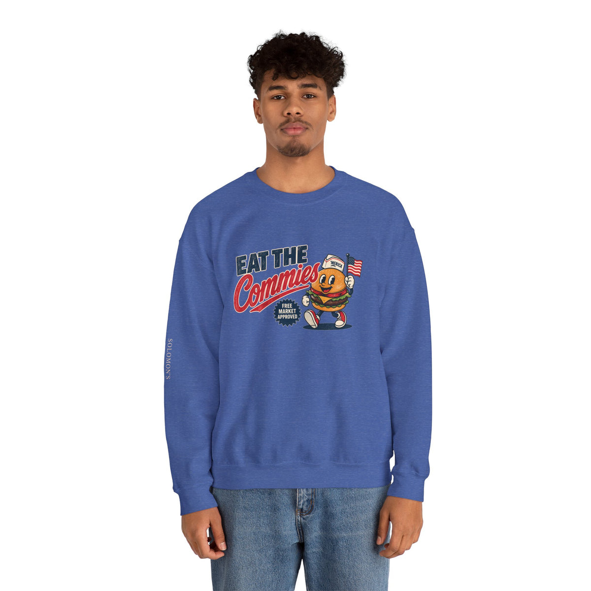 Eat the Commies - Crewneck Sweatshirt - Unisex