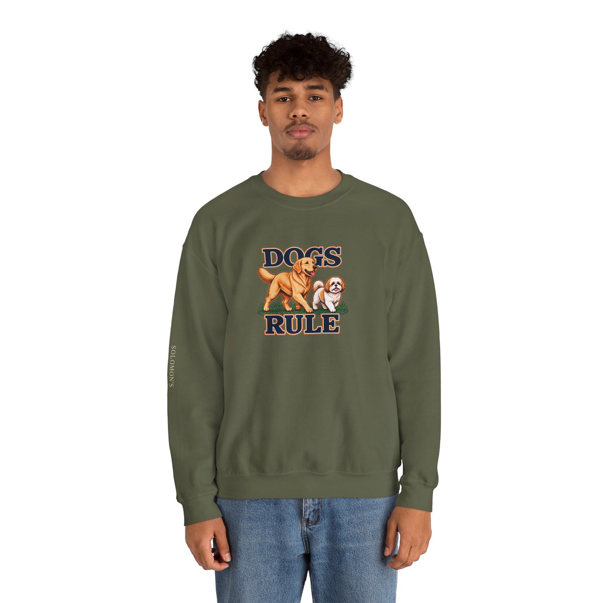 Dogs Rule - Crewneck Sweatshirt - Unisex