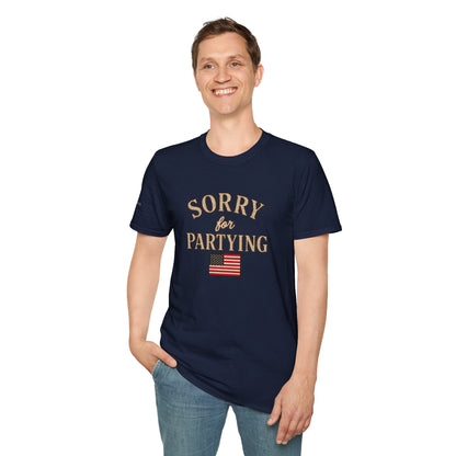 Sorry for Partying - Short Sleeve T-Shirt - Unisex
