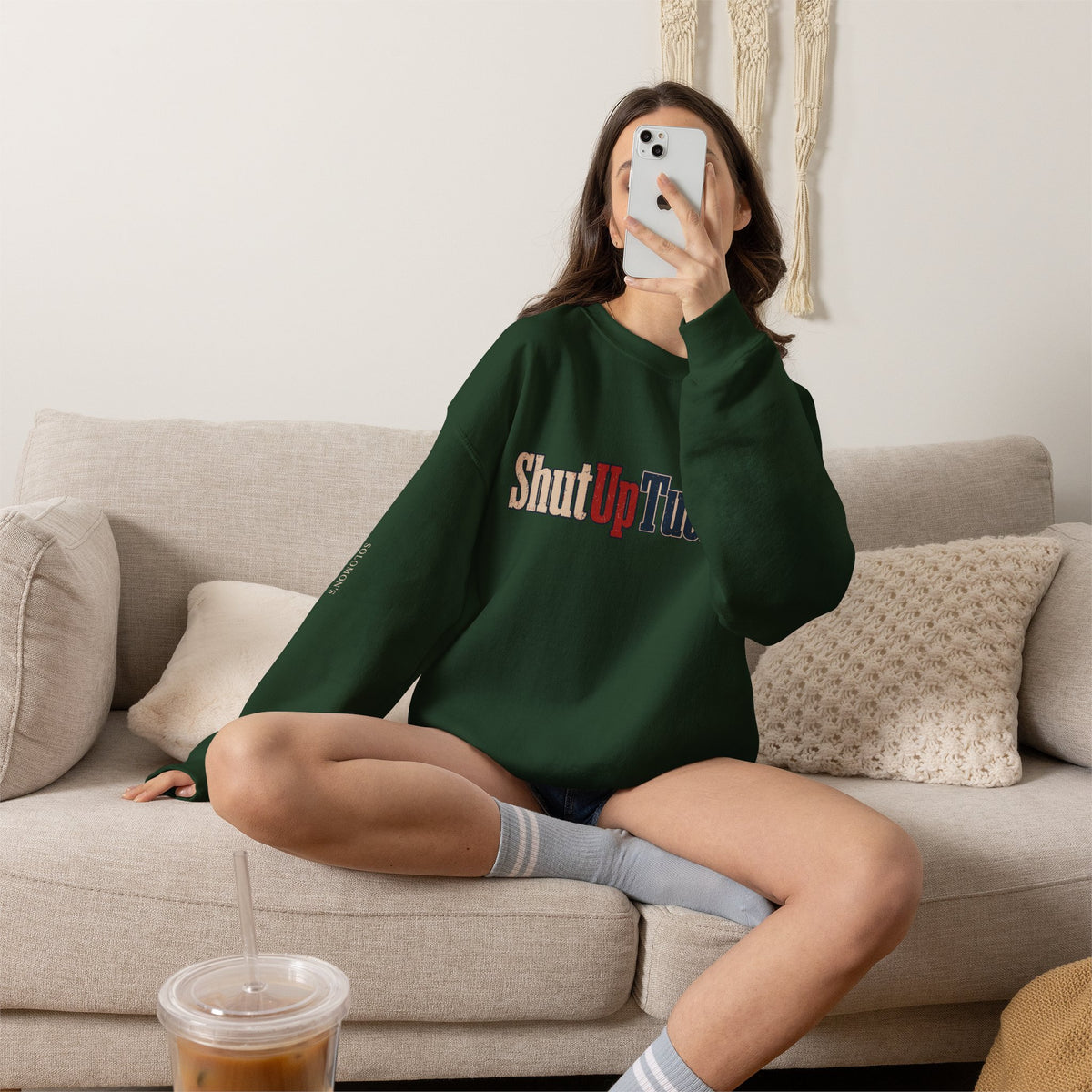 Shut Up Tucker - Crewneck Sweatshirt - Unisex