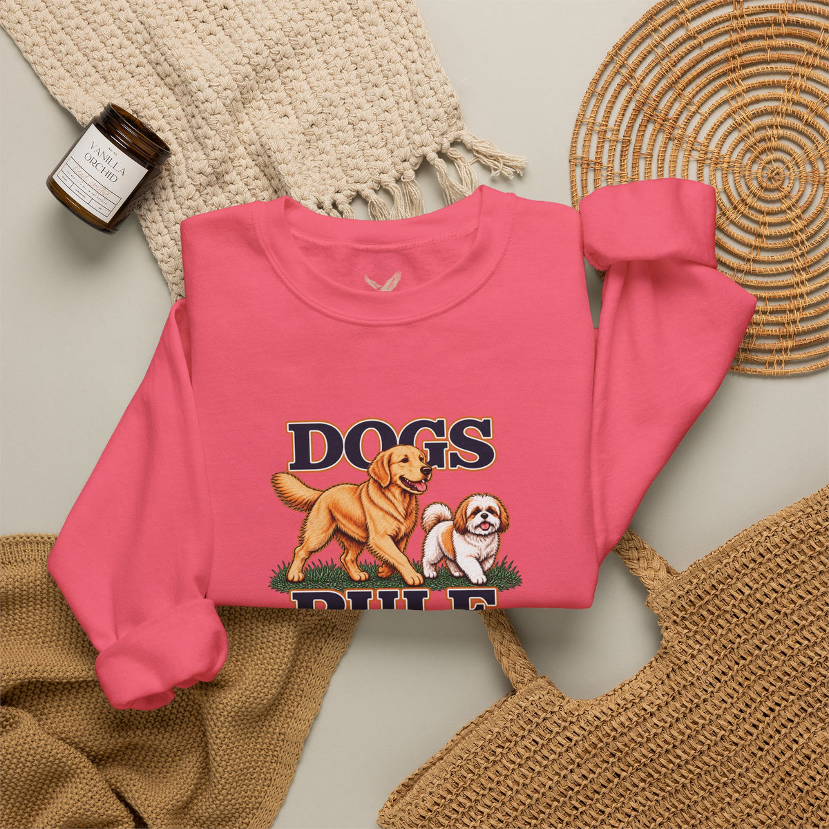 Dogs Rule - Crewneck Sweatshirt - Unisex