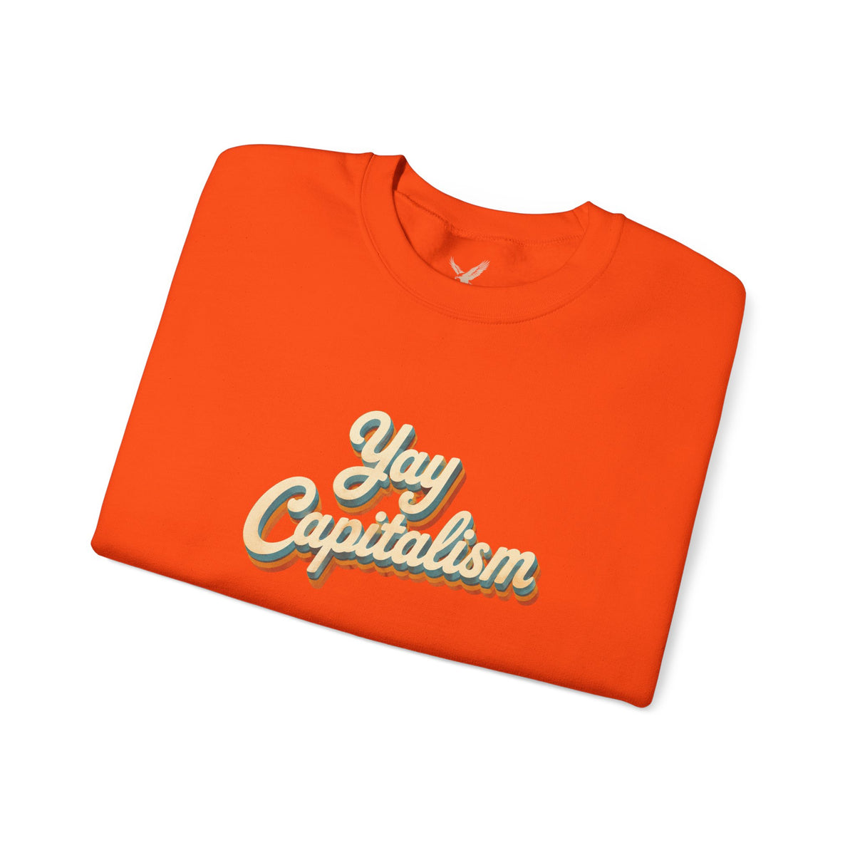 Yay Capitalism Retro - Crewneck Sweatshirt - Unisex