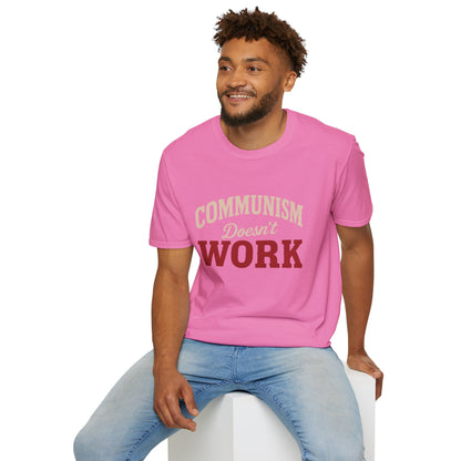 Communism Doesn't Work - Short Sleeve T-Shirt - Unisex