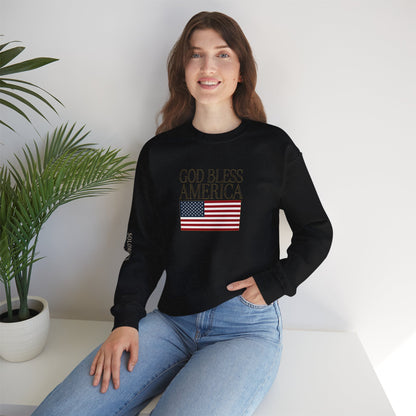 God Bless America Crewneck Sweatshirt - Unisex