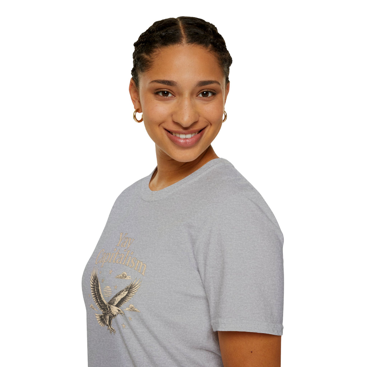 Yay Capitalism Eagle - Short Sleeve T-Shirt - Unisex