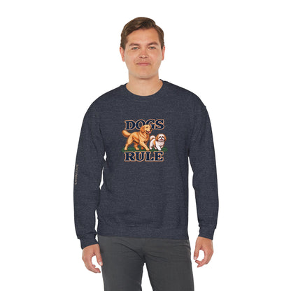 Dogs Rule - Crewneck Sweatshirt - Unisex